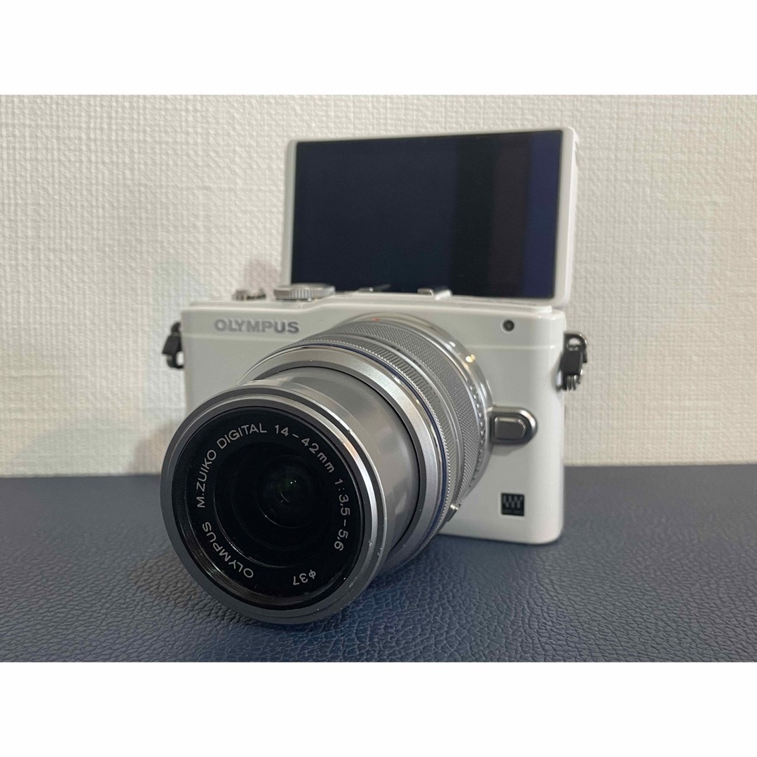 美品 OLYMPUS PEN Lite E-PL5 レンズキット ホワイト 4