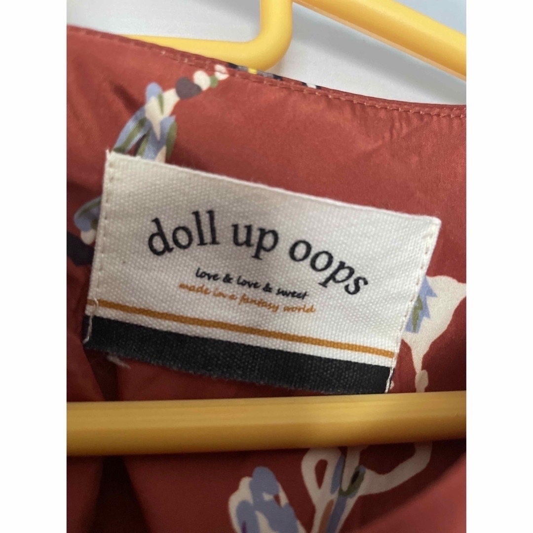 doll up oops(ドールアップウップス)のdoll up oops膝丈ワンピース レディースのワンピース(ひざ丈ワンピース)の商品写真