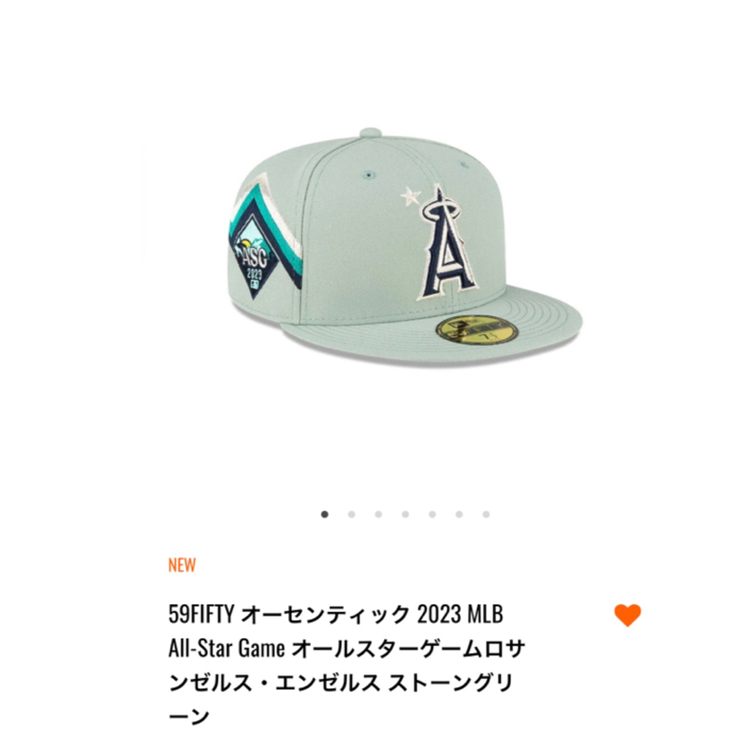 NEW ERA - 59FIFTYオーセンティック2023MLB エンゼルスキャップの通販