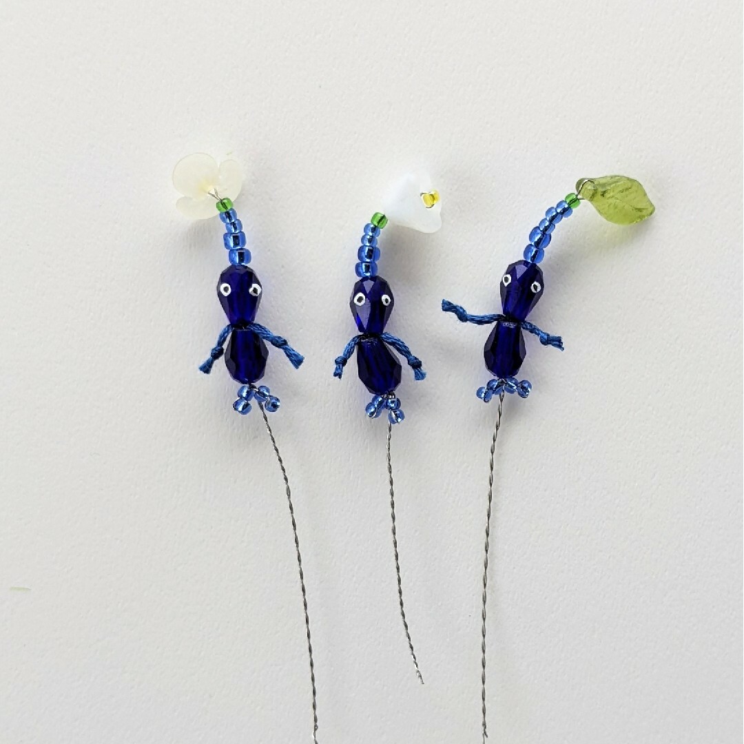 ガーデンピックミン(S)【青ピクミン×3】手足つきの通販 by PICK GARDEN