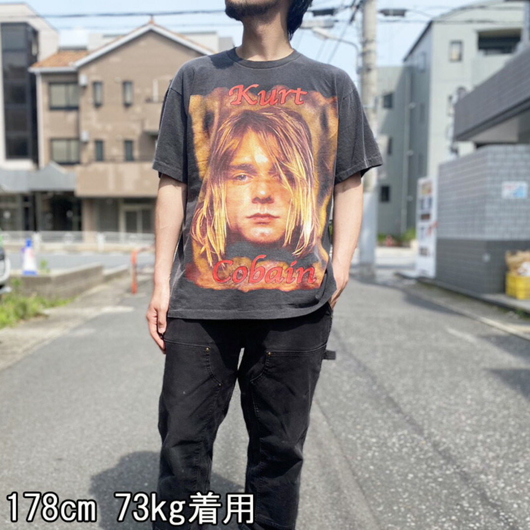 カート・コバーン Tシャツ 半袖 KURT COBAIN バンドTシャツ サイズ