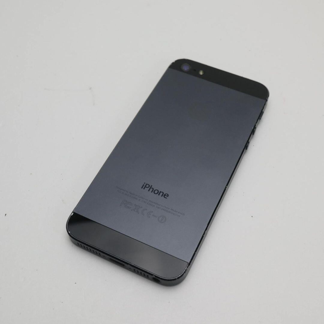 超美品 au iPhone5 16GB ブラック