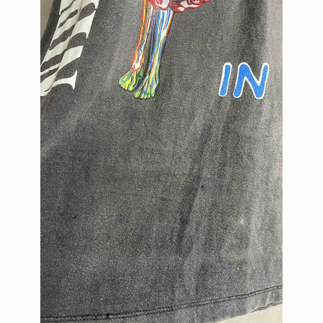 NIRVANA BOOTLEG IN UTERO BLACK FITS XL メンズのトップス(Tシャツ/カットソー(半袖/袖なし))の商品写真