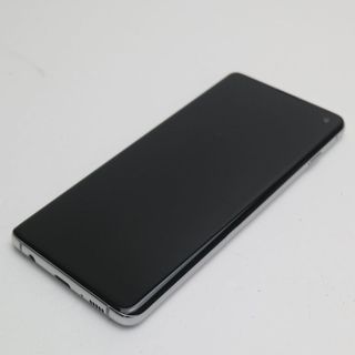 ギャラクシー(Galaxy)の新品同様 SCV41 Galaxy S10 プリズムホワイト (スマートフォン本体)