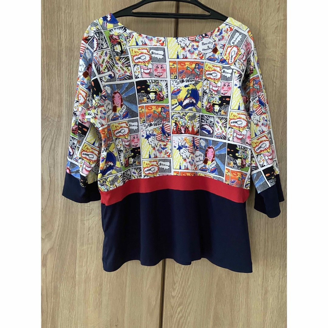 TSUMORI CHISATO - 七分袖 Tシャツ トップス ツモリチサト コミック柄 ...