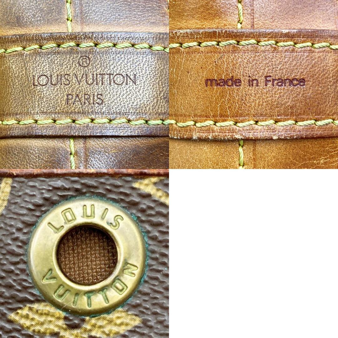 セール LOUIS VUITTON ルイ・ヴィトン モノグラム ノエ ショルダーバッグ 巾着 バッグ ブラウン PVC レディース M42224 USED