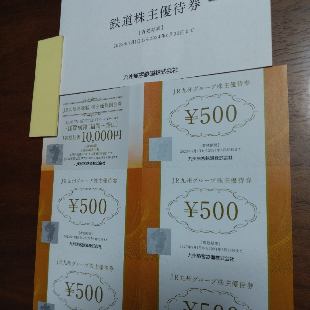 JR九州✴︎九州鉄道✴︎株主優待✴︎33枚セット