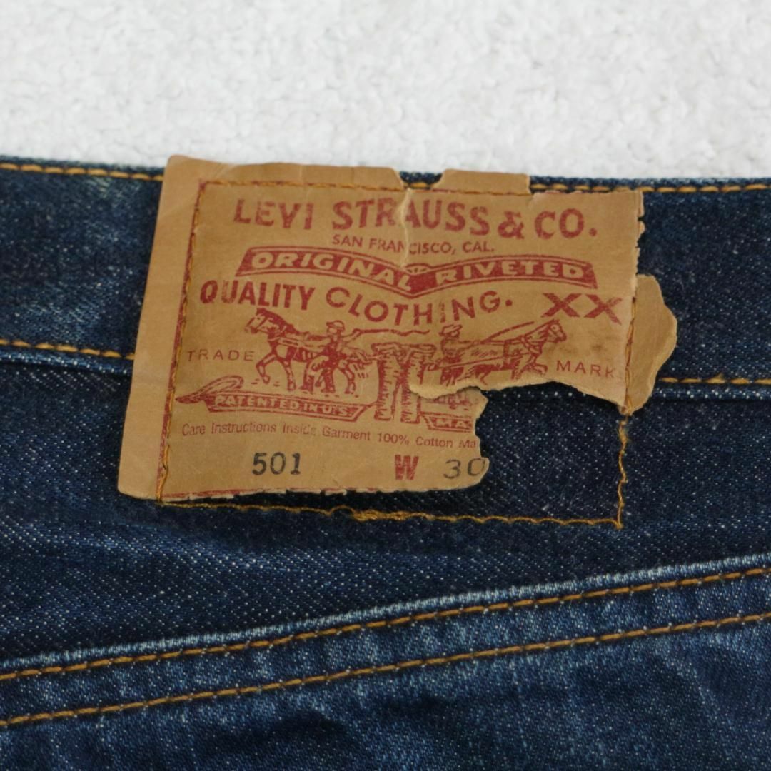 Levi's 501 バレンシア 復刻 110周年 デニム 濃紺 コーンミルズ