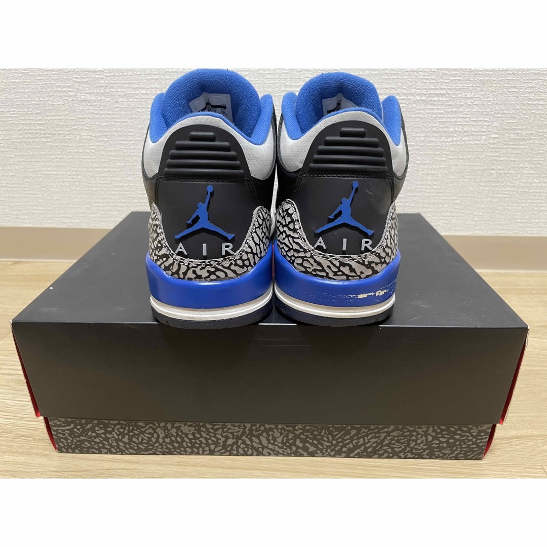 黒タグ付き 29cm Air Jordan3 Retro Sport Blue