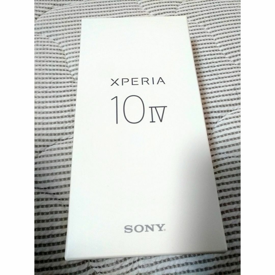 Xperia 10 IV ホワイト 128GB 新品未開封 - スマートフォン本体