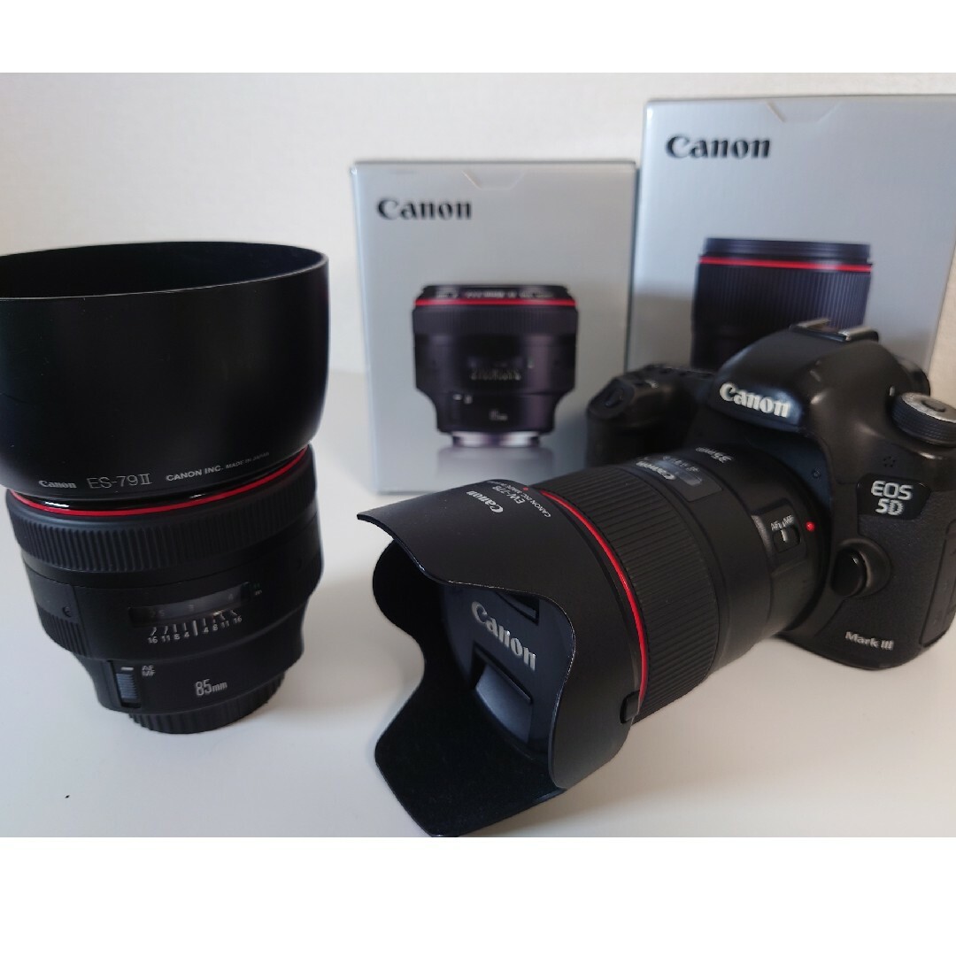海外ブランド 【単焦点Lレンズ2本セット】 Canon EOS 5D Mark III ...