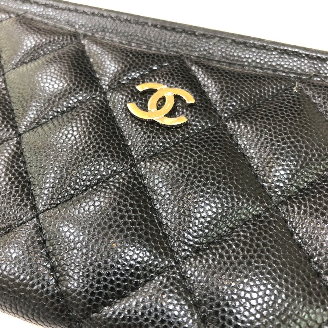 CHANEL   シャネル CHANEL CC マトラッセ スリムウォレット/サイフ 長