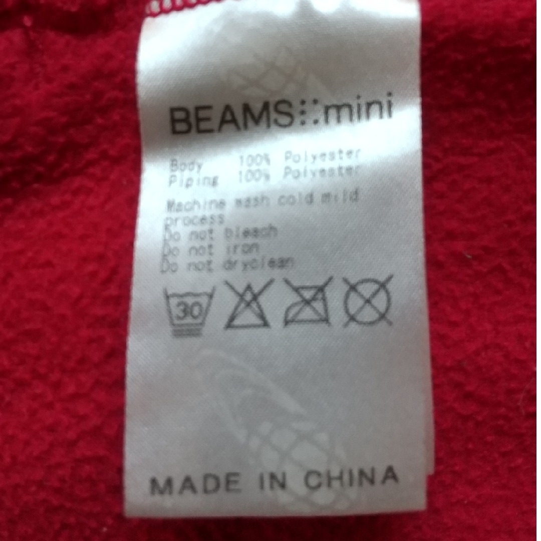 BEAMS(ビームス)のBEAMS mini フリース キッズ/ベビー/マタニティのキッズ服女の子用(90cm~)(ジャケット/上着)の商品写真