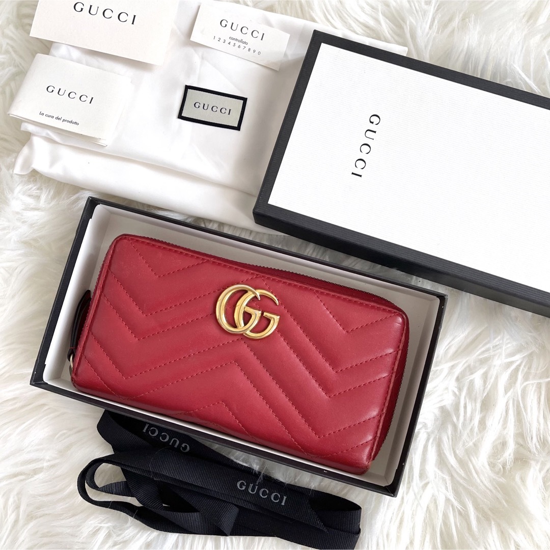 美品 GUCCI ジャッキー1961カードケース コインケース お札入 折り財布-