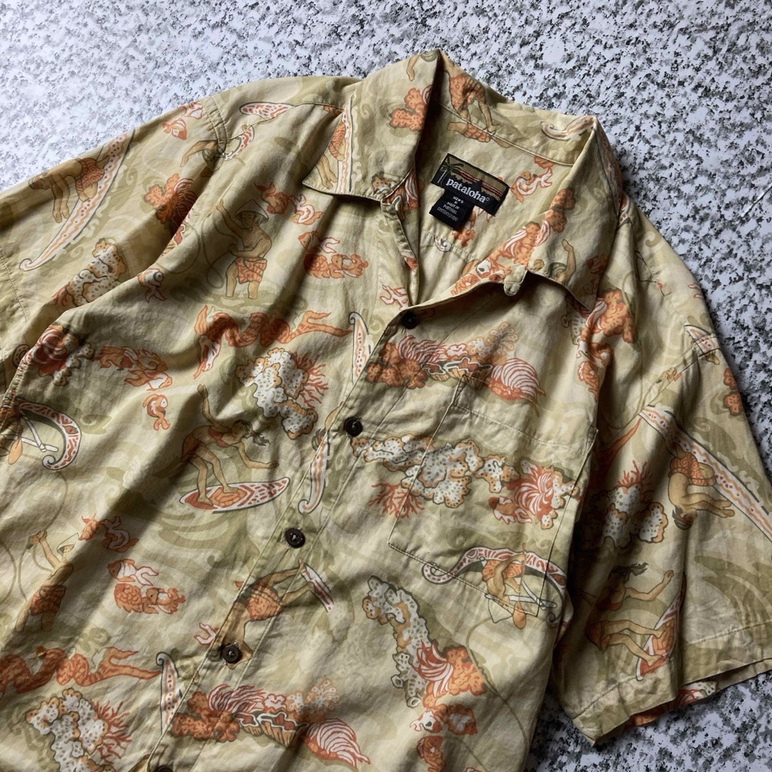 90s パタゴニア　patagonia アロハシャツ　pataloha パタロハ