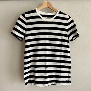 ムジルシリョウヒン(MUJI (無印良品))の無印良品　ボーダー　半袖Ｔシャツ(Tシャツ(半袖/袖なし))