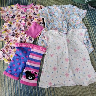 ミキハウス(mikihouse)のサイズ８０　女の子ベビー服　まとめ売り(シャツ/カットソー)