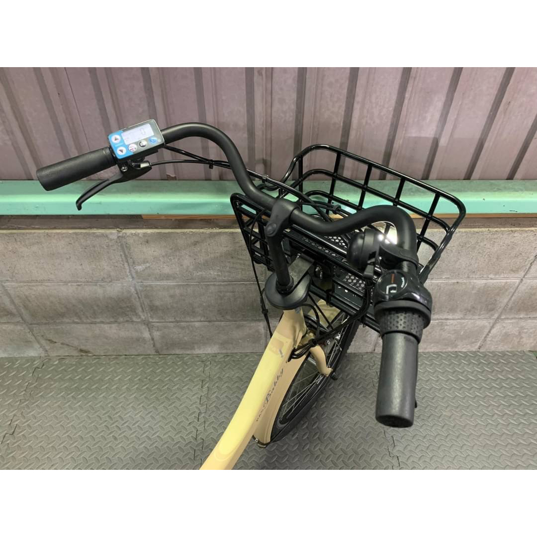 電動自転車 ヤマハ PAS Babby 20インチ クリーム 12.3ah 8