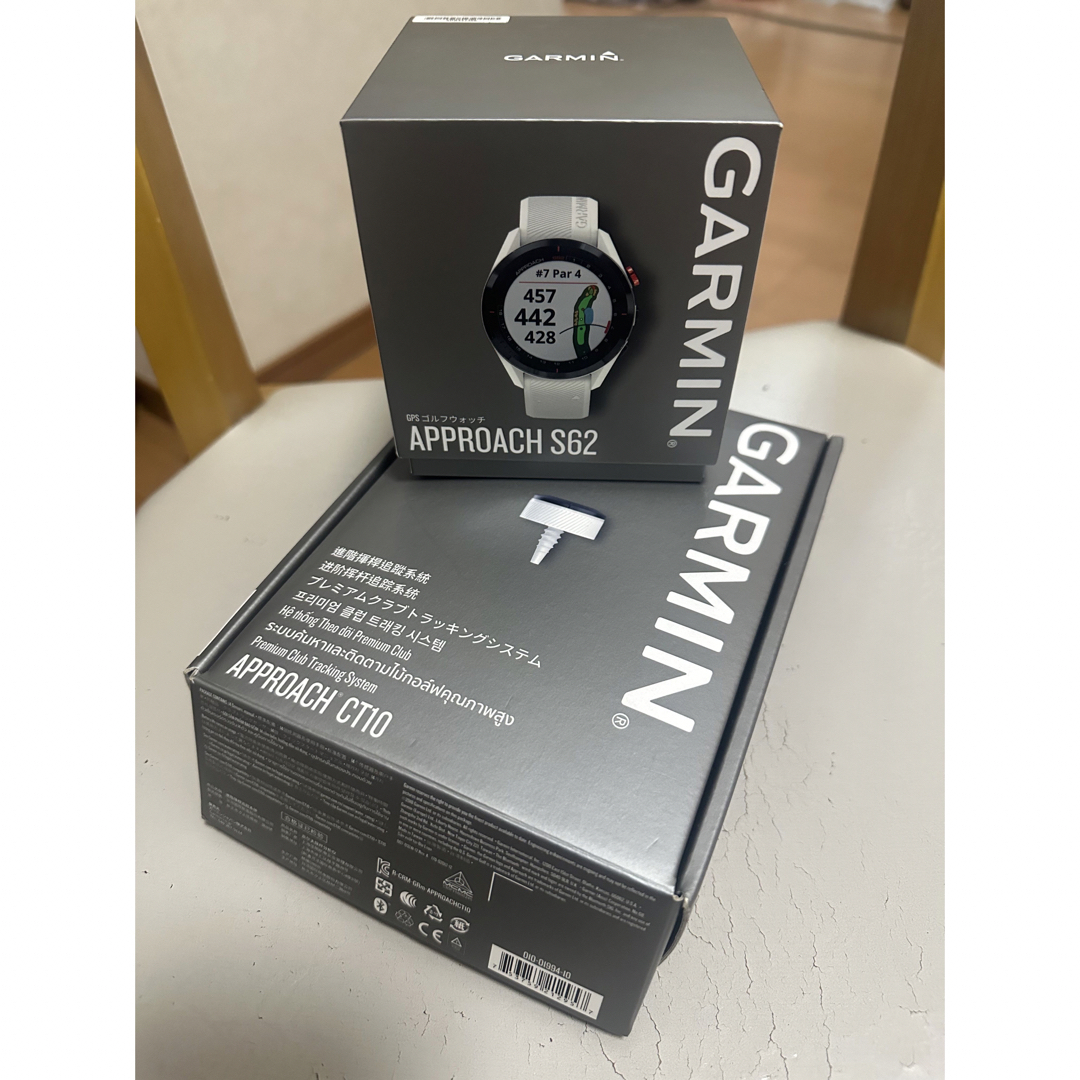 GARMIN APPROACH S62 White with CT10×12