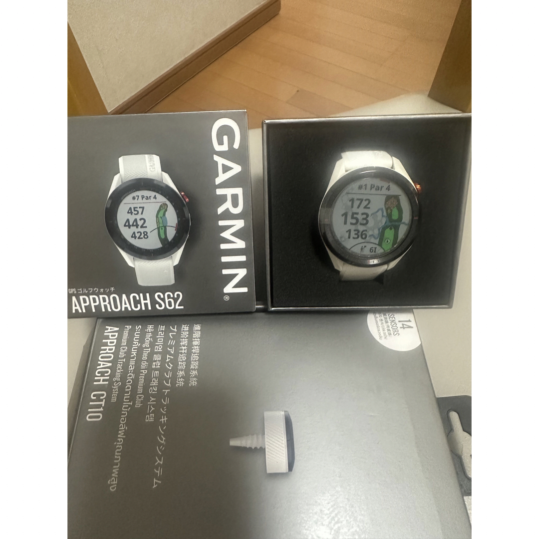 GARMIN - GARMIN APPROACH S62 White with CT10×12の通販 by てつぬ