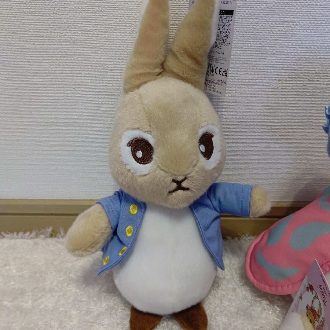 PETER RABBIT（TM）(ピーターラビット)のダイソーキャンペーンピーターラビットぬいぐるみ エンタメ/ホビーのおもちゃ/ぬいぐるみ(キャラクターグッズ)の商品写真