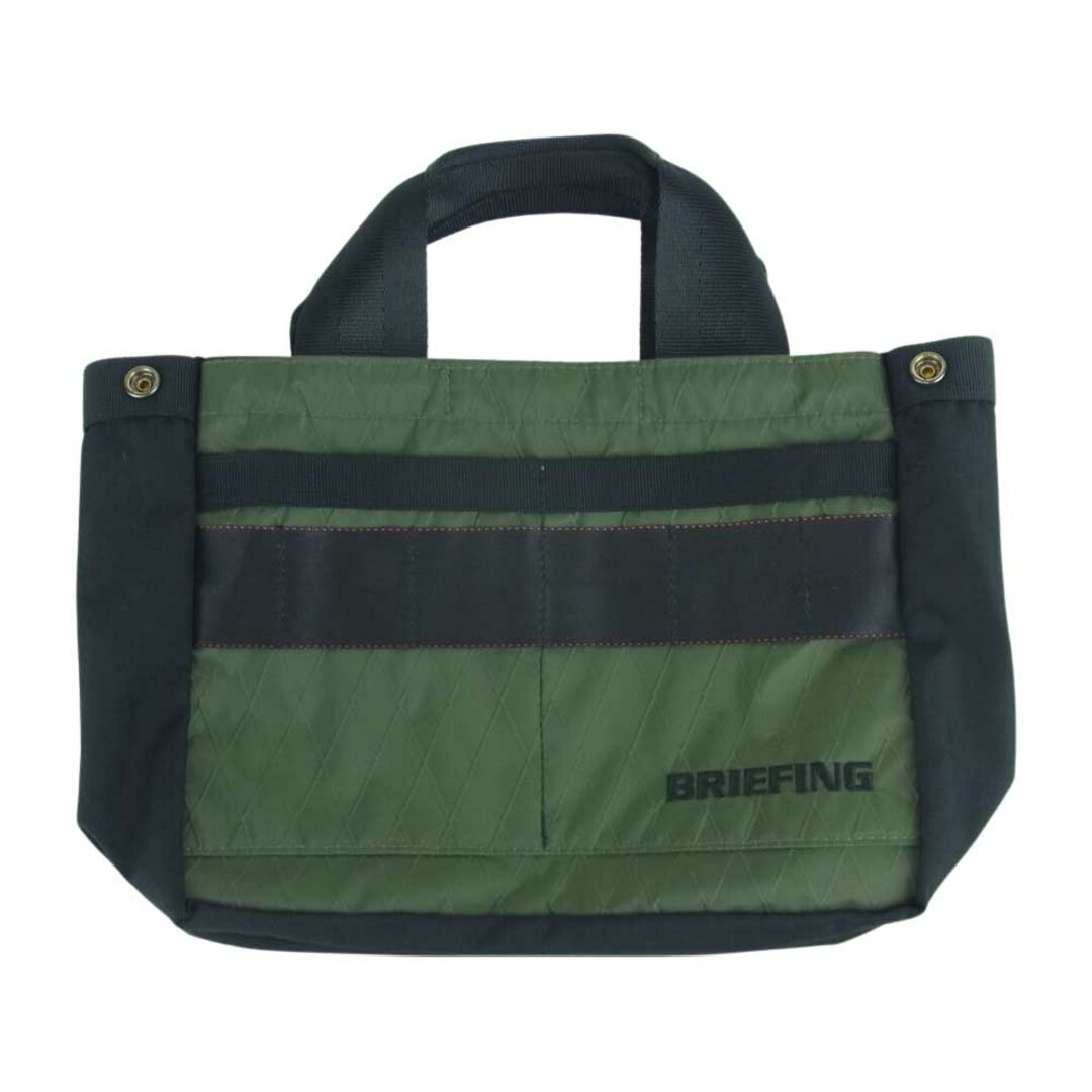 BRIEFING ブリーフィング BG1732402 CART TOTE カート トート バッグ カーキ系 ブラック系【極上美品】