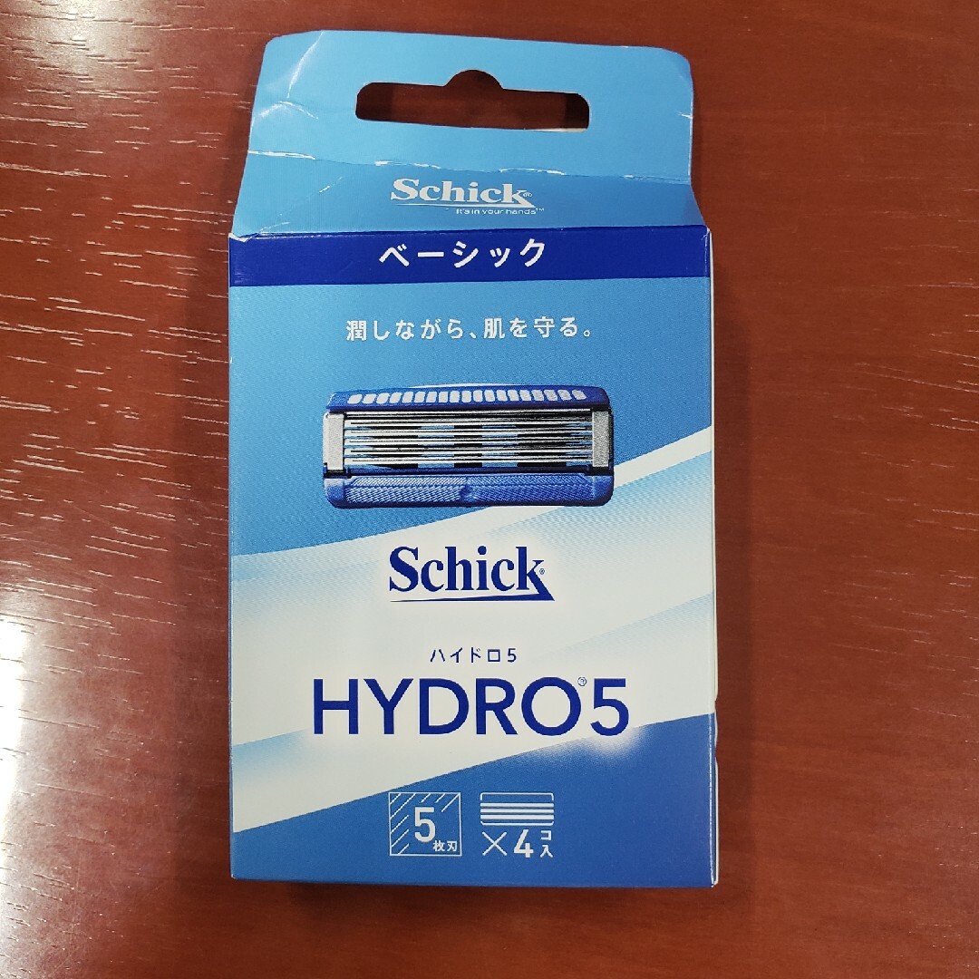 Schick(シック)のシック⭐ハイドロ5⭐ベーシック⭐替刃4個⭐未使用 メンズのメンズ その他(その他)の商品写真