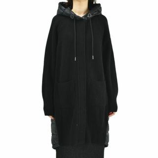 モンクレール(MONCLER)の【BLACK】モンクレール ロングカーディガン (カーディガン)