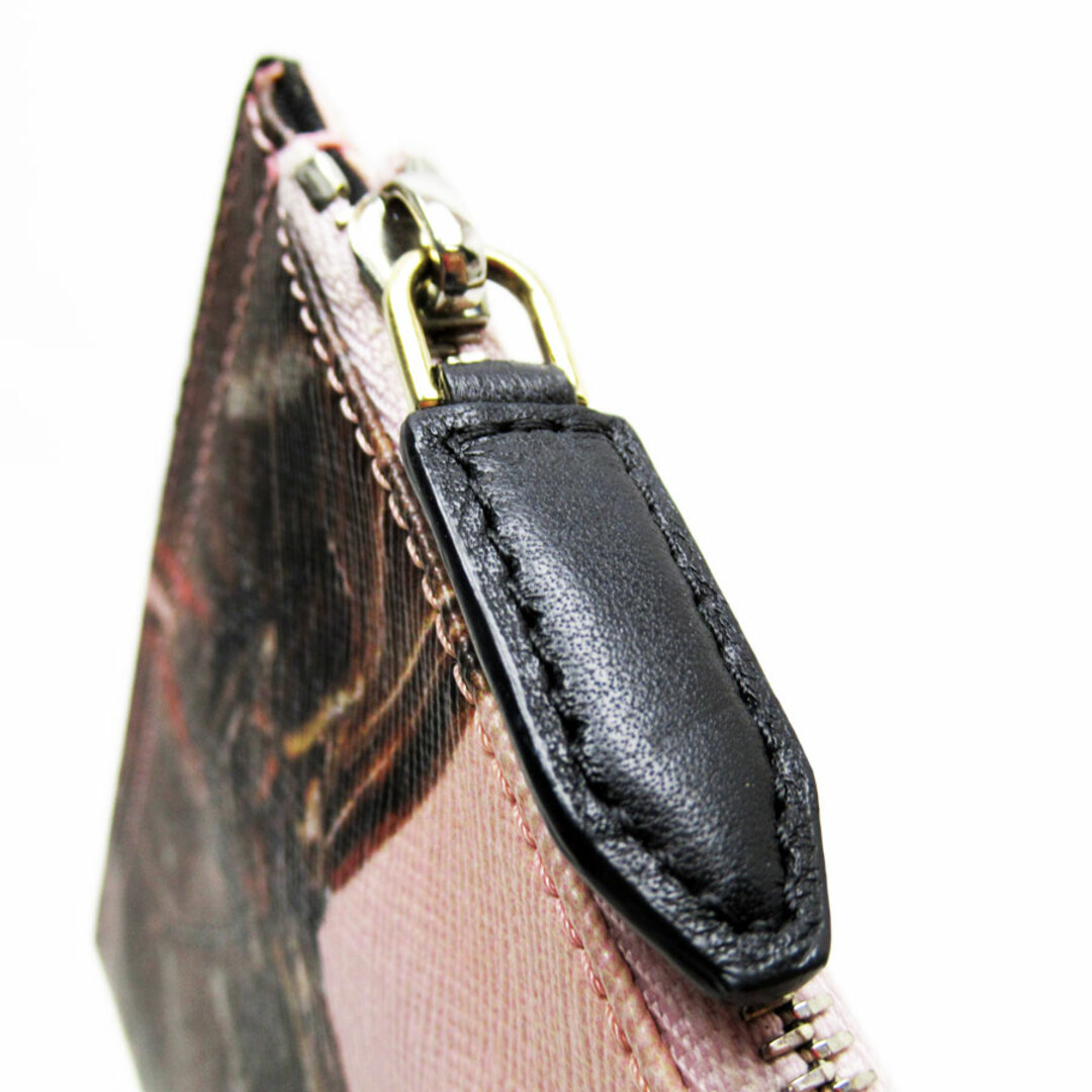 ジバンシィ GIVENCHY クラッチバッグ PVCコーティングキャンバス ピンク×ブラウン系 ユニセックス 送料無料 g3765a 3