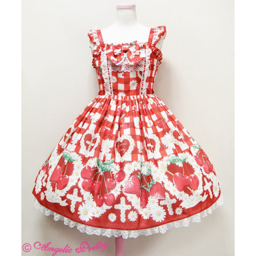 Angelic Pretty♡ チェリーマルグリット ジャンパースカート