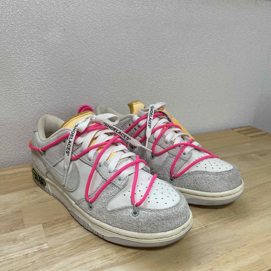 OFF-WHITE - OFF-WHITE NIKE DUNK Low 1 of 50 Lot 17の通販 by xxx