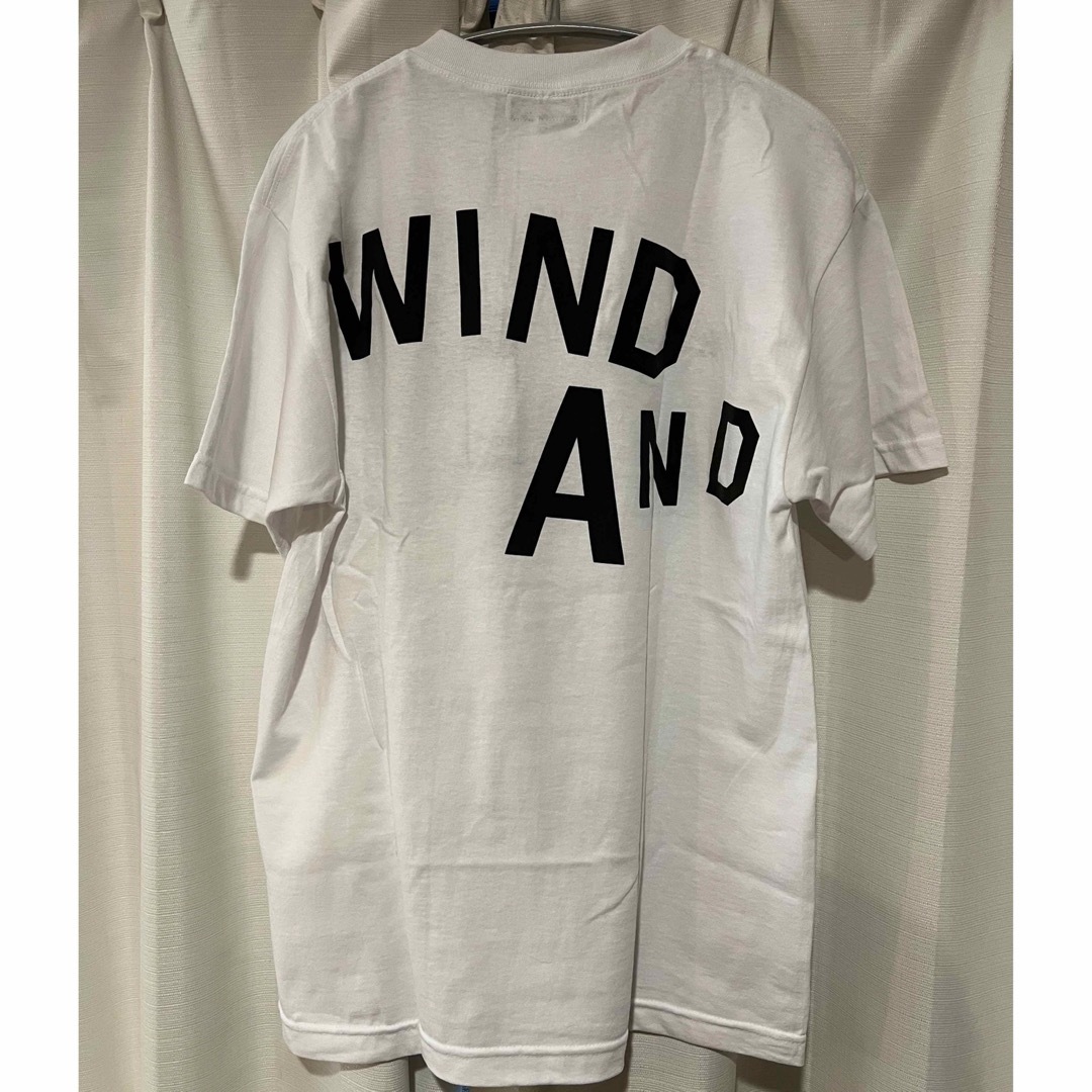 新品タグ付き ウィンダンシー WIND&SEA 刺繍 ロゴTシャツネイバーフッド