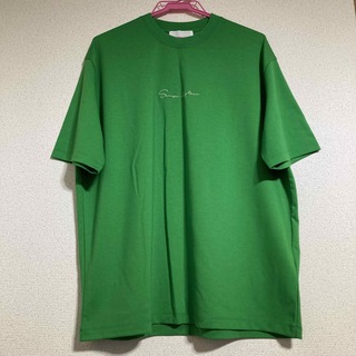 センスオブプレイスバイアーバンリサーチ(SENSE OF PLACE by URBAN RESEARCH)のSENSE OF PLACE URBAN RESEARCH Tシャツ　緑　L(Tシャツ(半袖/袖なし))