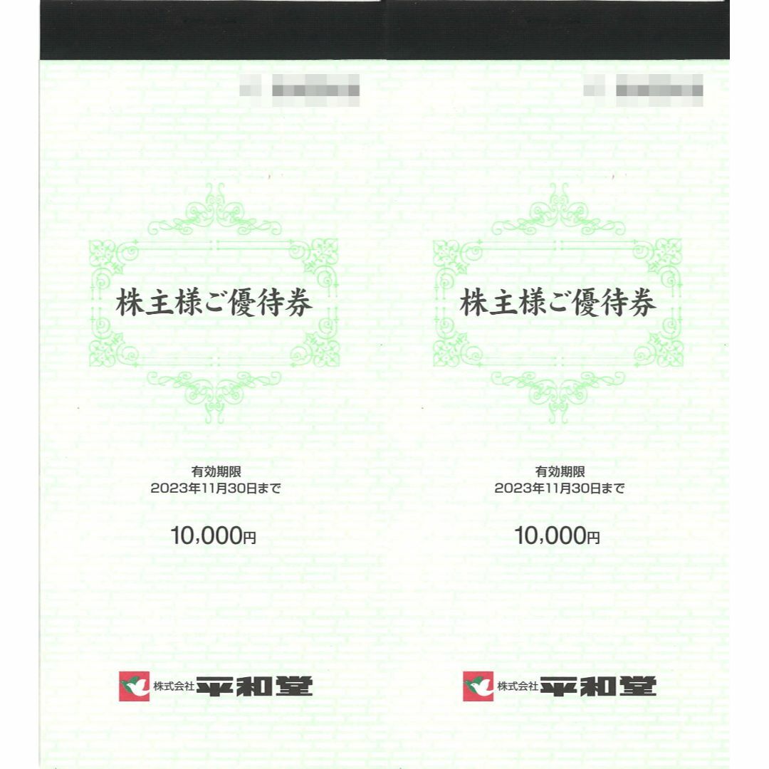 松野屋 キャンバスフラットショルダー 平和堂 株主優待20000円分(100円