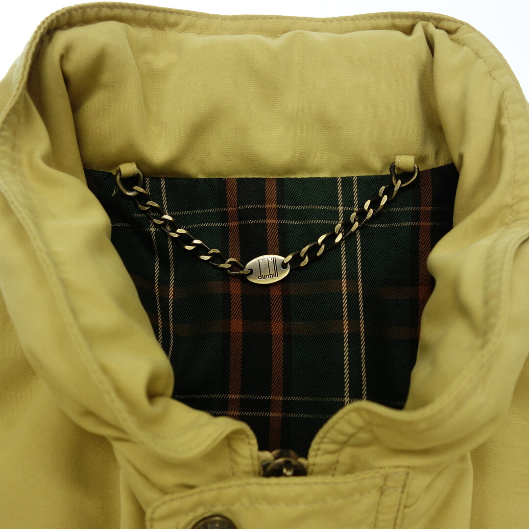 Dunhill(ダンヒル)のダンヒル ミリタリージャケット 4ポケット 裏地チェック サイズS【AFA21】 メンズのジャケット/アウター(ミリタリージャケット)の商品写真