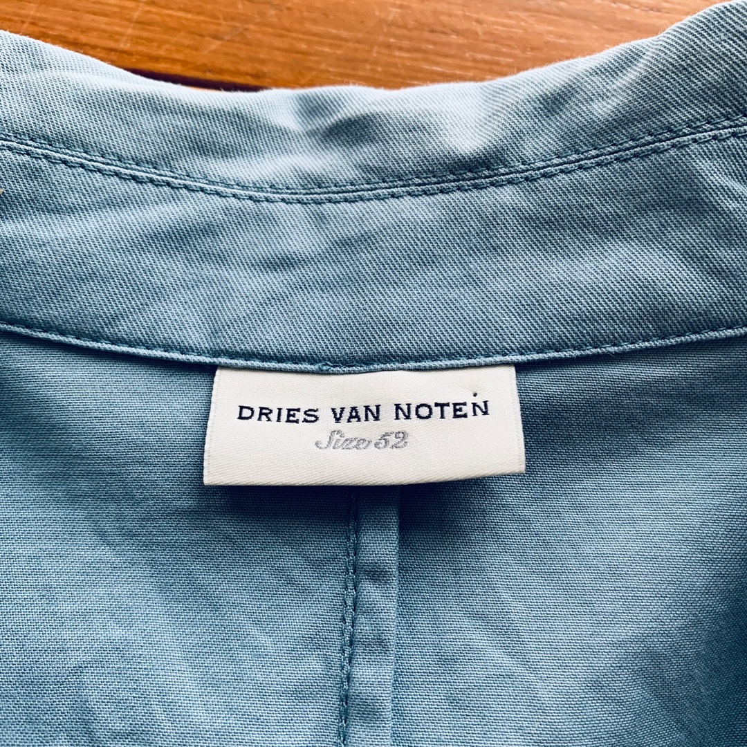 DRIES VAN NOTEN(ドリスヴァンノッテン)のDries Van Noten ライトコットンジャケット ドリスヴァンノッテン メンズのジャケット/アウター(テーラードジャケット)の商品写真