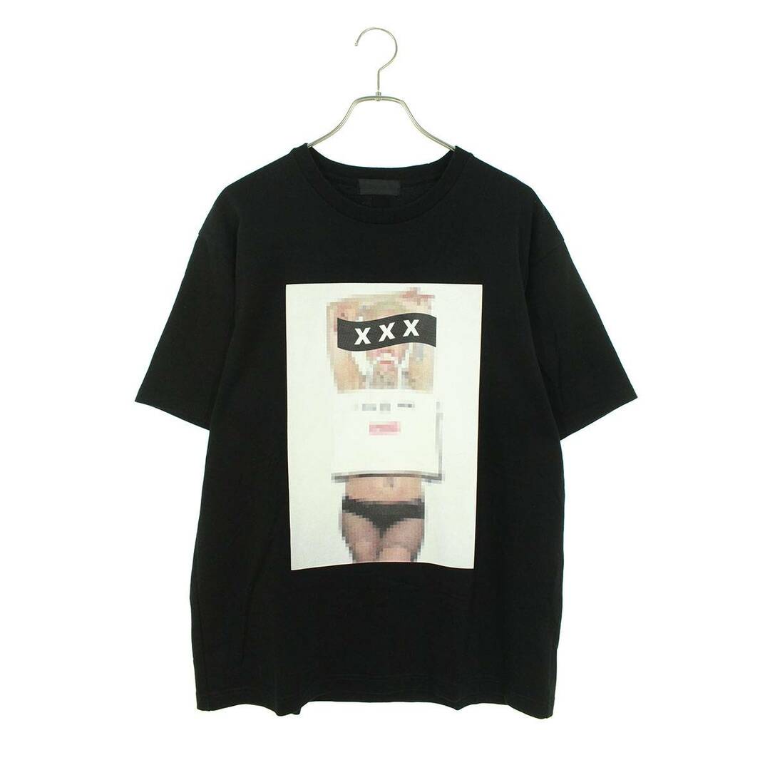 ゴッドセレクショントリプルエックス フォトプリントTシャツ メンズ M