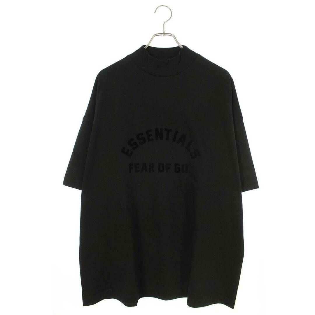 FOG エッセンシャルズ Tシャツ jet black 黒 S ラバー ロゴ