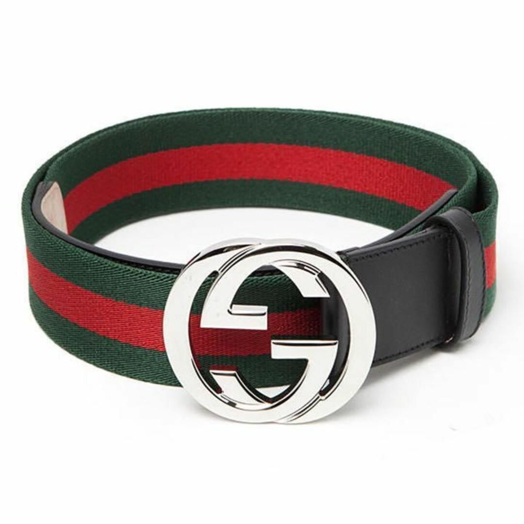 Gucci(グッチ)のグッチ ベルト ウェブライン #100 Gバックル GUCCI 斜めがけ メンズのファッション小物(ベルト)の商品写真