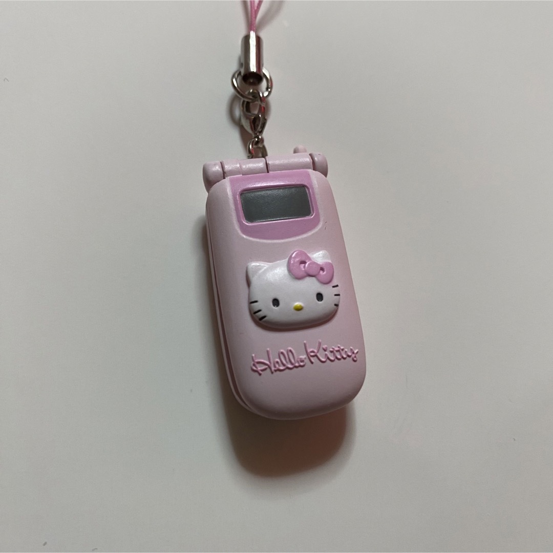 キティ　シークレットストラップ　ときめき平成コギャルデザイン　ガラケー
