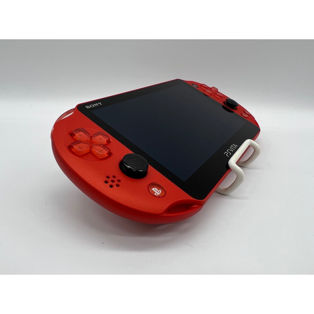 完品・未使用に近い】PS Vita PCH-2000 メタリックレッド 本体-