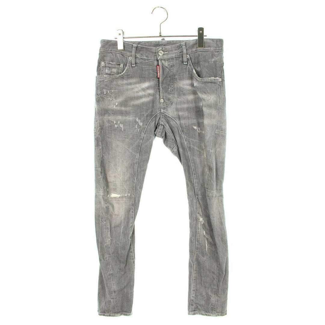 DSQUARED2 - ディースクエアード S74LB0935 ボタンフライダメージ加工