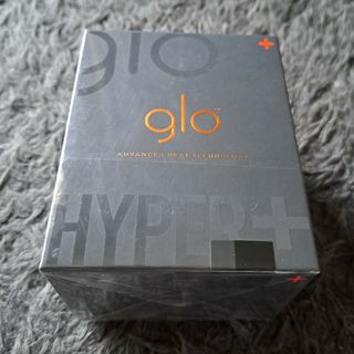 グロー(glo)の『グローハイパープラス』本体★新品未開封★ブラックグレー★gloHyper+(タバコグッズ)