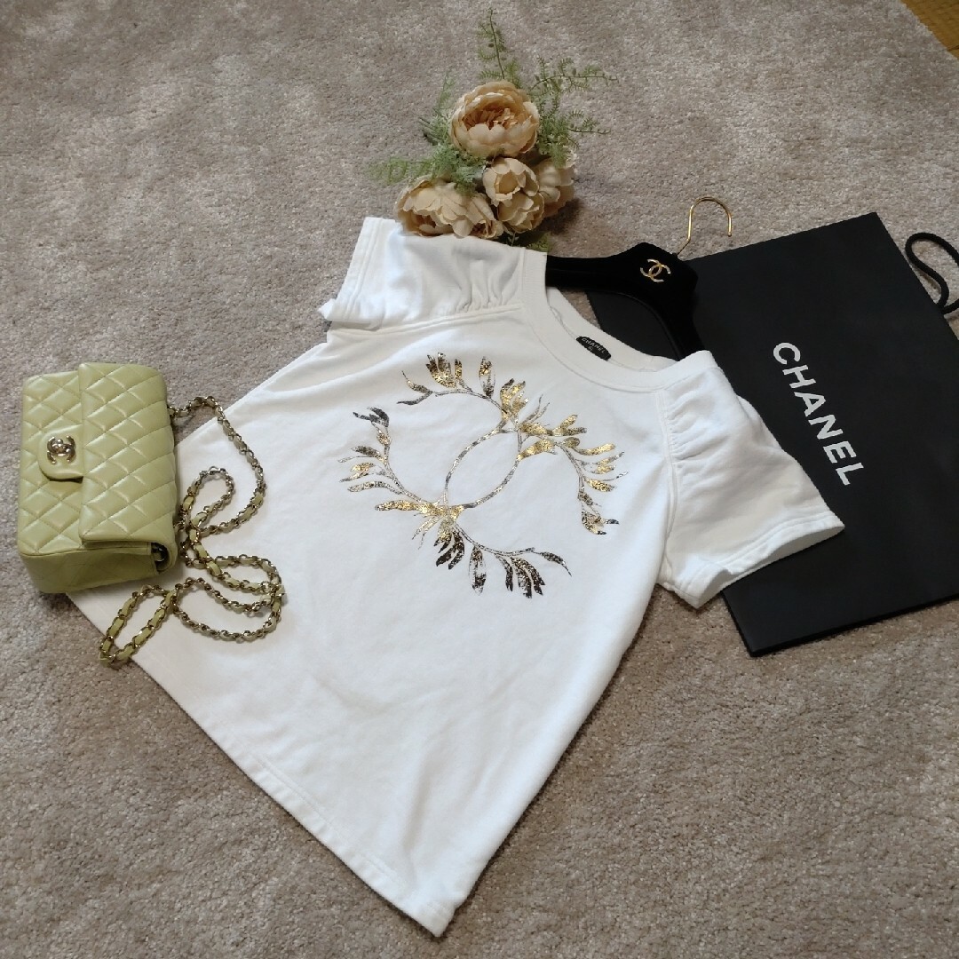 ♥美品♥❣シャネルのロゴトップス | フリマアプリ ラクマ