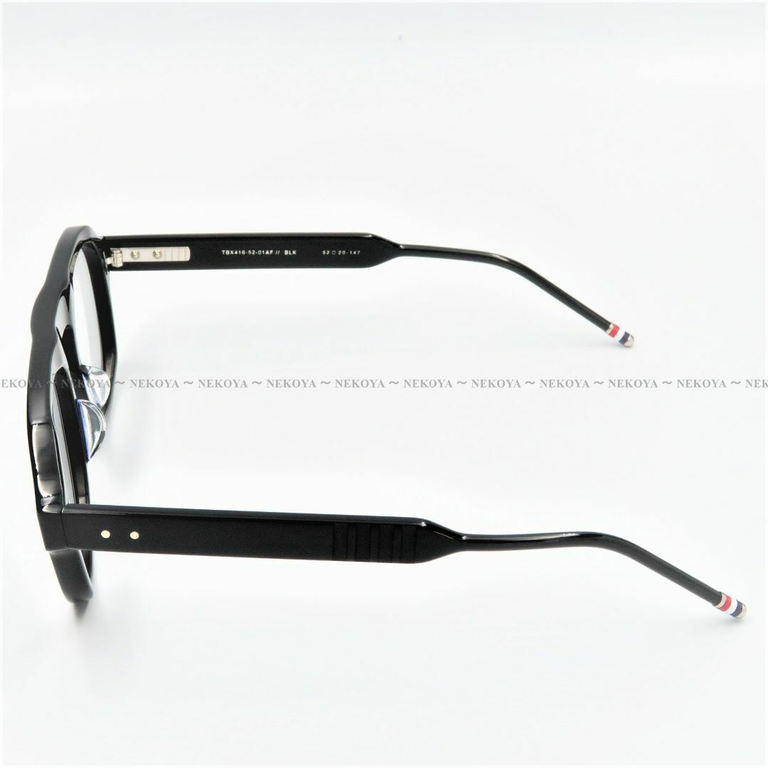 THOM BROWNE TBX416 アジアンフィット メガネ フレーム 黒 - 通販