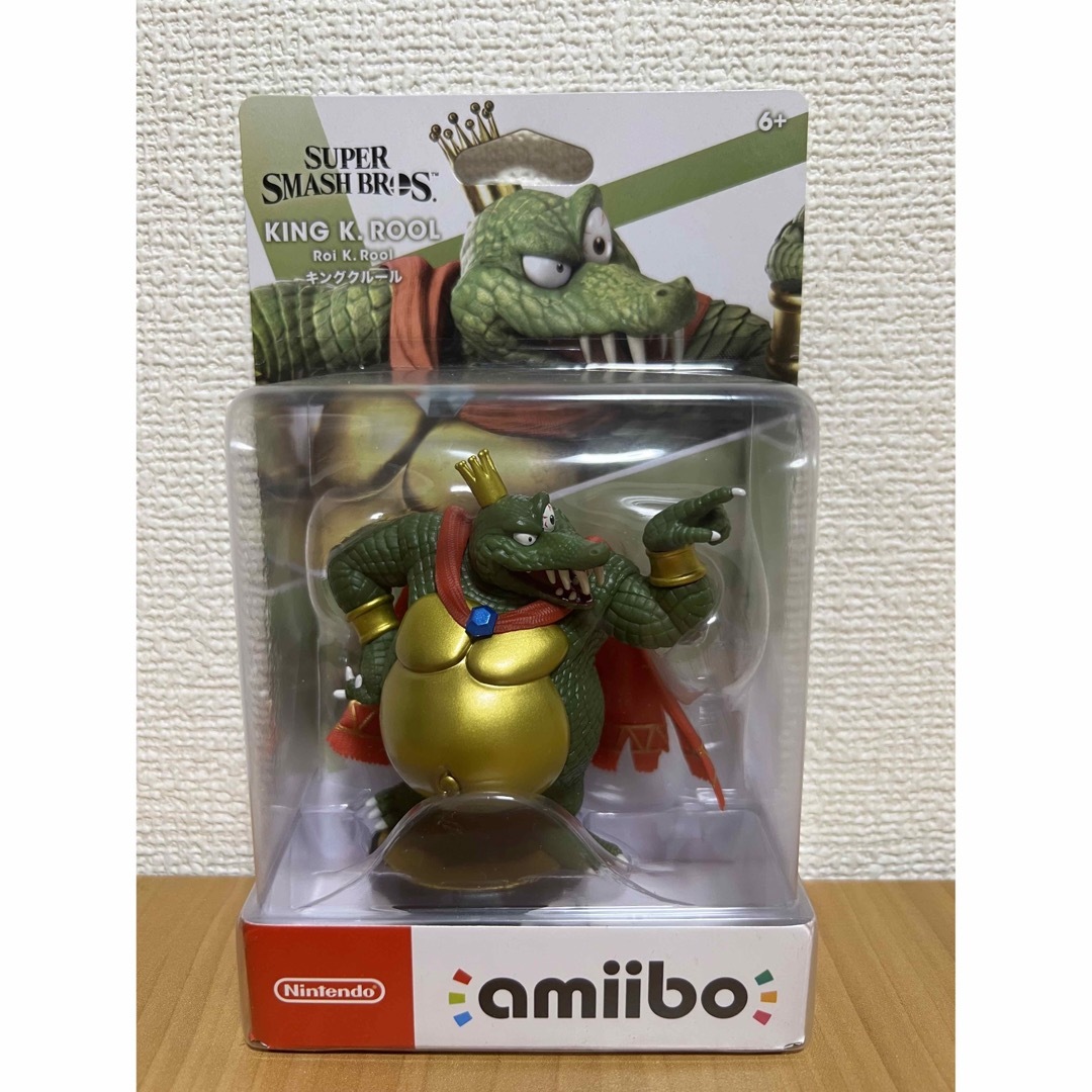 amiibo アミーボ　キングクルール　大乱闘スマッシュブラザーズ