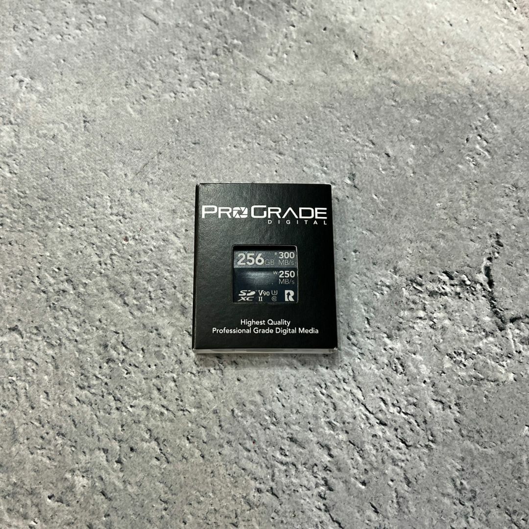 ProGrade Digital COBALT 256GB V90 SDカード