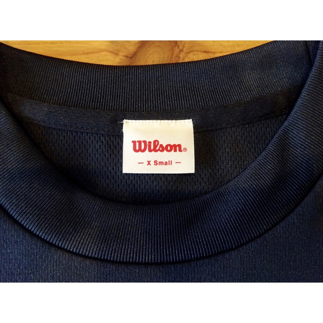 wilson(ウィルソン)のWilson プラクティスTシャツ 長袖 ユニセックスXS スポーツ/アウトドアのスポーツ/アウトドア その他(バドミントン)の商品写真
