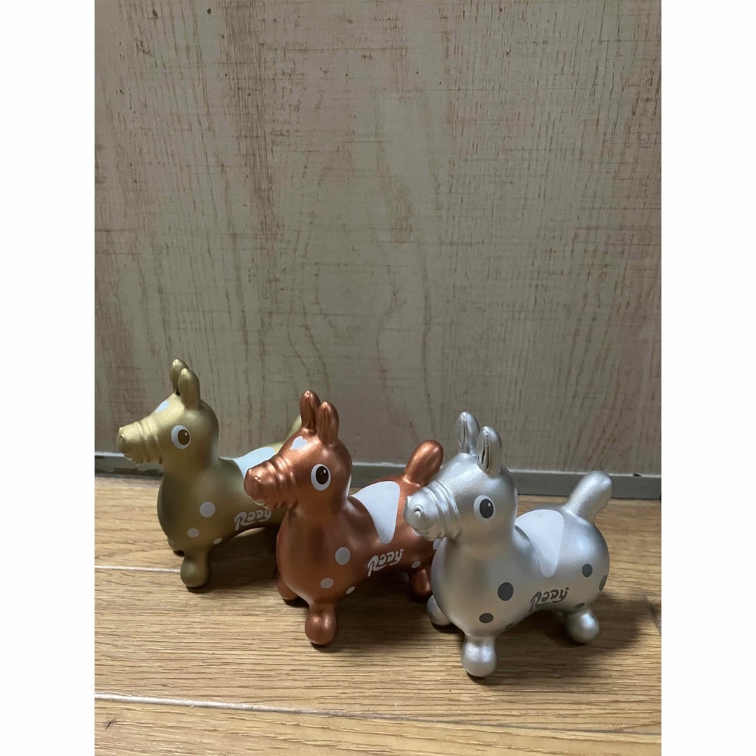 Rody(ロディ)の非売品　ロディマスコット金銀銅 エンタメ/ホビーのおもちゃ/ぬいぐるみ(キャラクターグッズ)の商品写真