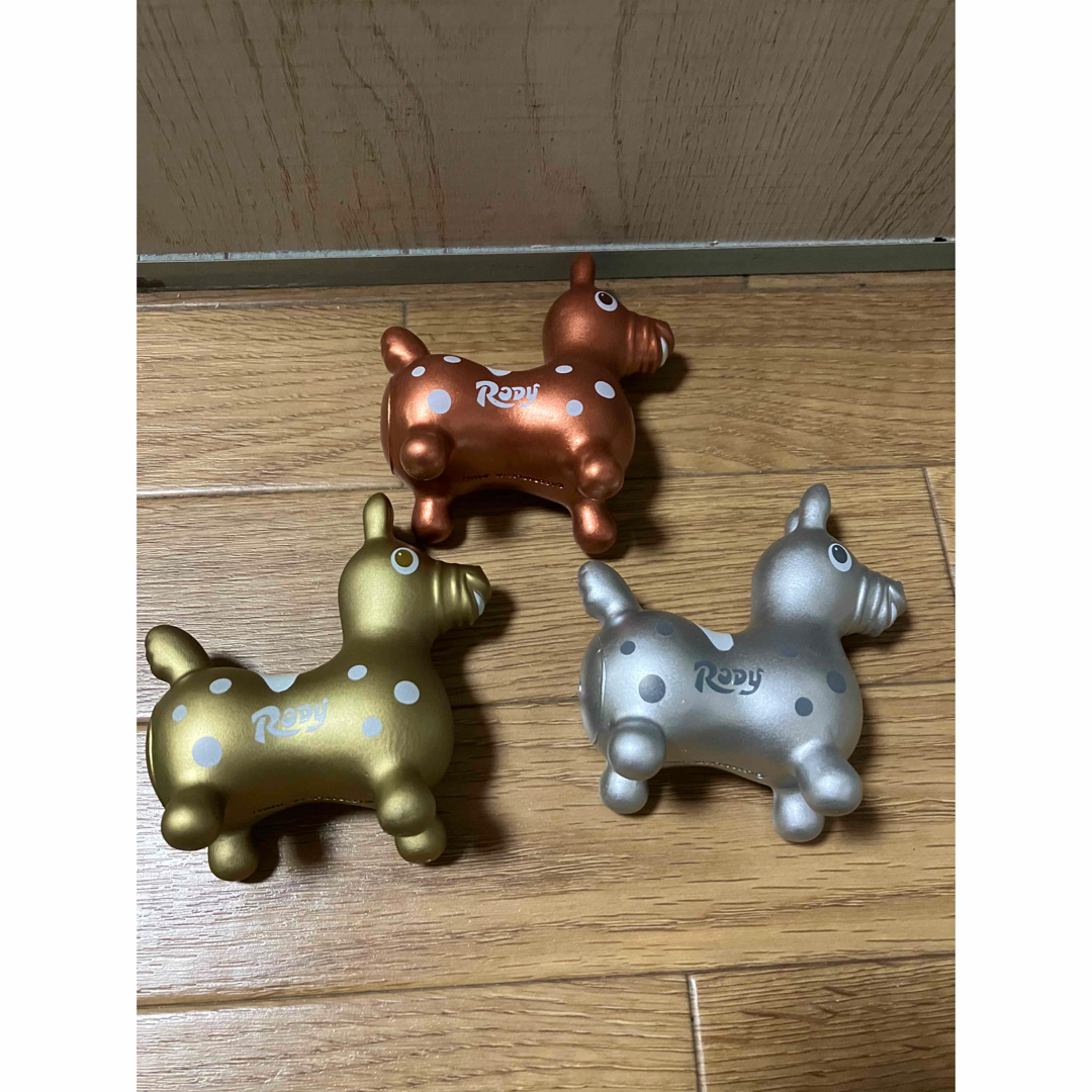 Rody(ロディ)の非売品　ロディマスコット金銀銅 エンタメ/ホビーのおもちゃ/ぬいぐるみ(キャラクターグッズ)の商品写真